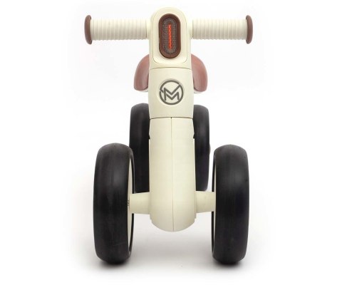 Pojazd Jeździk dla dziecka, lekki, koła EVA, Milly Mally Kremowy, wiek 1+