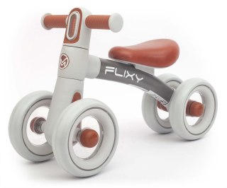 Pojazd Jeździk dla dziecka, lekki, koła EVA, Flixy Szary, wiek 1+