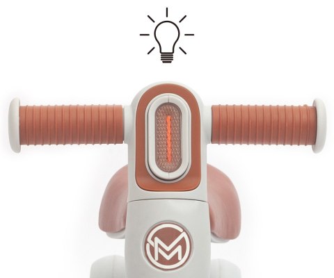 Pojazd Jeździk dla dziecka, lekki, koła EVA, Flixy Szary, wiek 1+