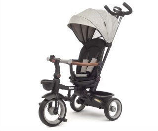 Rowerek trójkołowy Twinkle z rączką i daszkiem 3w1 – dla dziecka 12M+ Milly Mally