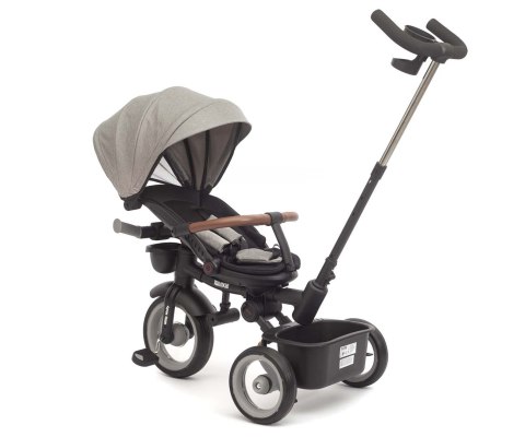 Rowerek trójkołowy Twinkle z rączką i daszkiem 3w1 – dla dziecka 12M+ Milly Mally