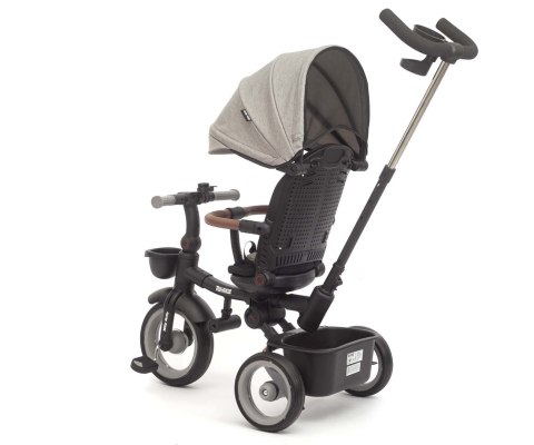 Rowerek trójkołowy Twinkle z rączką i daszkiem 3w1 – dla dziecka 12M+ Milly Mally