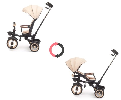 MILLY MALLY 6425 Rowerek trójkołowy Twinkle beige
