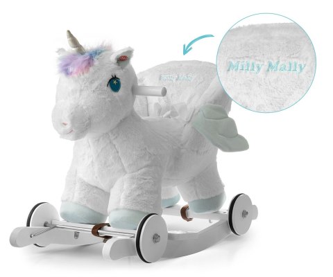 MILLY MALLY 6482 Koń Polly White Jednorożec