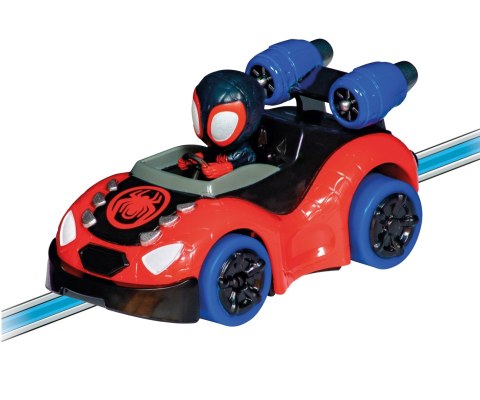 Elektryczny tor wyścigowy dla dzieci Carrera Spidey - dł. 2,9m, wiek 3+