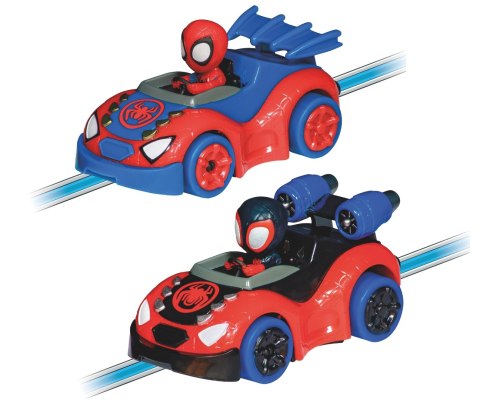 Elektryczny tor wyścigowy dla dzieci Carrera Spidey - dł. 2,9m, wiek 3+