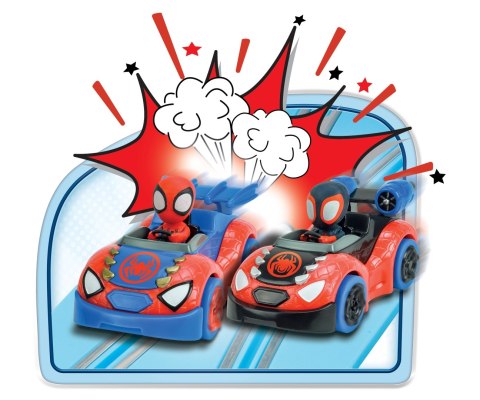 Elektryczny tor wyścigowy dla dzieci Carrera Spidey - dł. 2,9m, wiek 3+