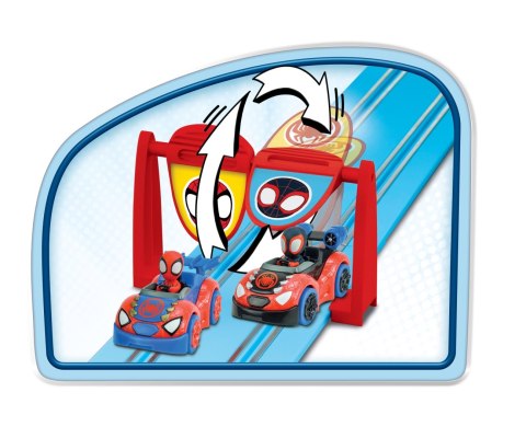 Elektryczny tor wyścigowy dla dzieci Carrera Spidey - dł. 2,9m, wiek 3+