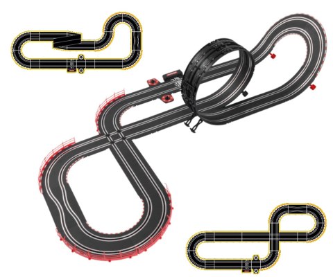 Carrera Go 20062602 Tuning Zone 5,3m