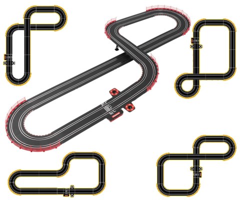 Elektryczny tor wyścigowy dla dzieci Carrera Go, Champion's Racing 4,3m, 6+