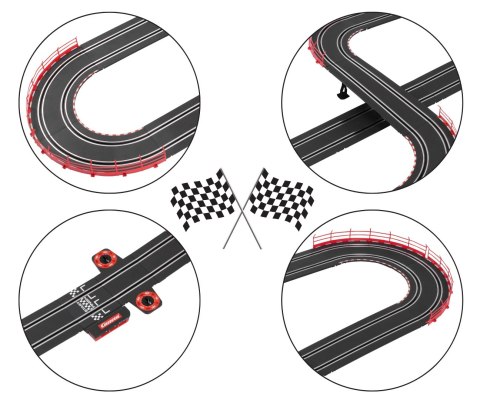 Elektryczny tor wyścigowy dla dzieci Carrera Go, Champion's Racing 4,3m, 6+