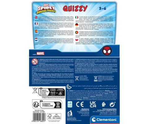Clementoni Edukacja Wczesnoszkolna 16805 Interaktywny Quiz Spidey Clementoni Edukacja Wczesnoszkolna 16805 Interaktywny Quiz Spidey