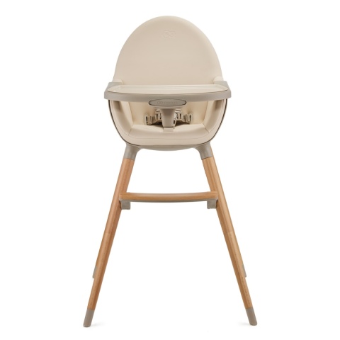 Krzesełko do karmienia dla dzieci KINDERKRAFT FINI Beige, wielofukcyjne 6m+