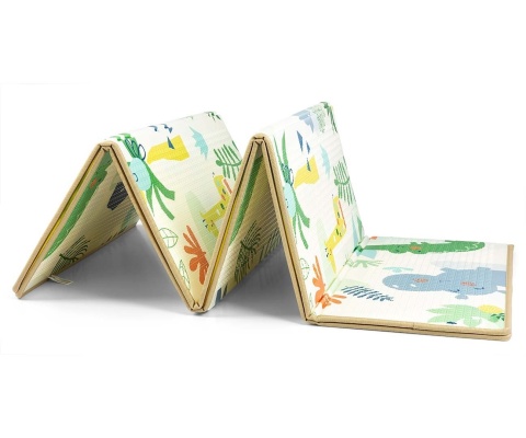 Mata piankowa dla dzieci składana, gruba Milly Mally Savanna 0m+