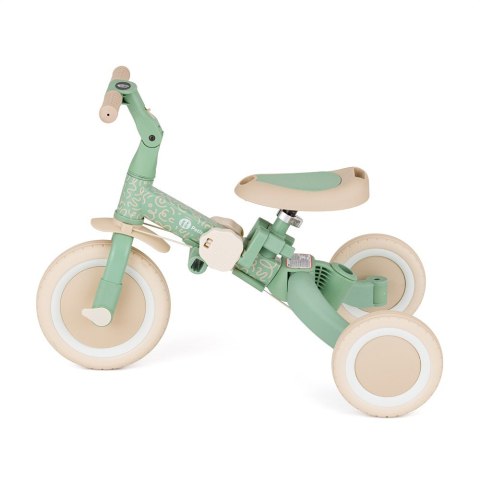 PETITE&MARS 613480 Wielofunkcyjny rowerek trójkołowy 5w1 Turbo green twist