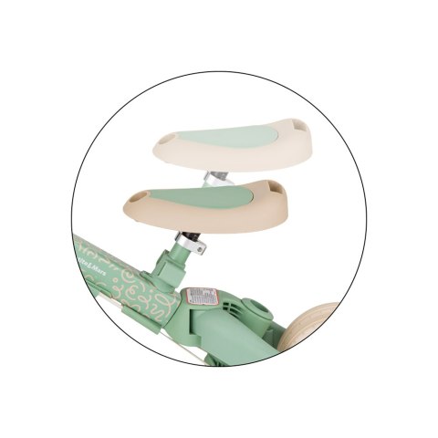PETITE&MARS 613480 Wielofunkcyjny rowerek trójkołowy 5w1 Turbo green twist