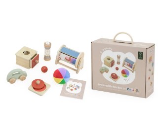 Zestaw edukacyjny sensoryczny Grow with Me - Mali odkrywcy, Viga, 6m+