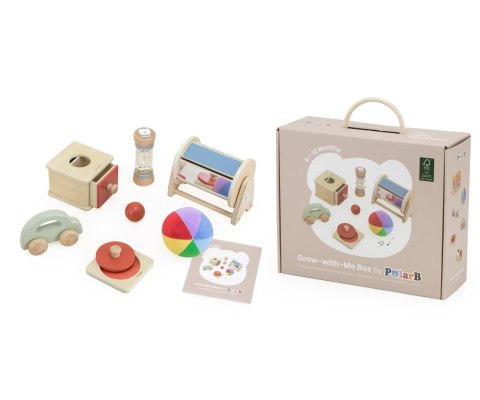 Zestaw edukacyjny sensoryczny Grow with Me - Mali odkrywcy, Viga, 6m+