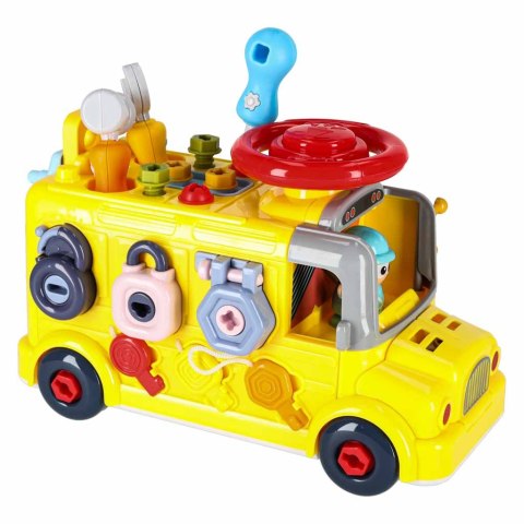 Zabawka manipulacyjna konstrukcyjna do skręcania, Autobus, wiek 3+