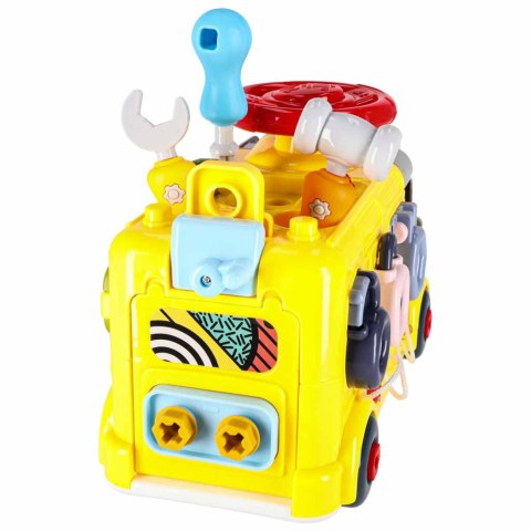 Zabawka manipulacyjna konstrukcyjna do skręcania, Autobus, wiek 3+