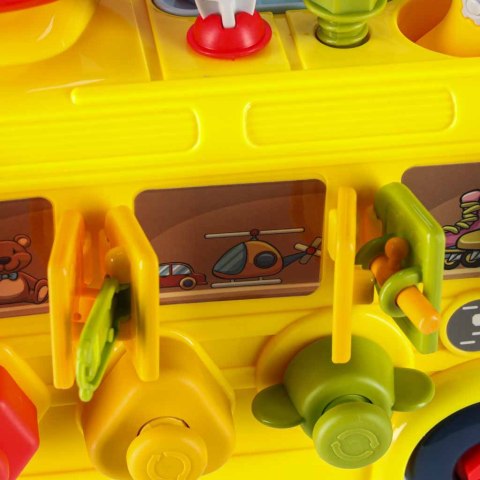 Zabawka manipulacyjna konstrukcyjna do skręcania, Autobus, wiek 3+