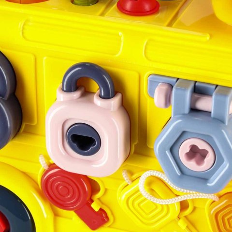 Zabawka manipulacyjna konstrukcyjna do skręcania, Autobus, wiek 3+