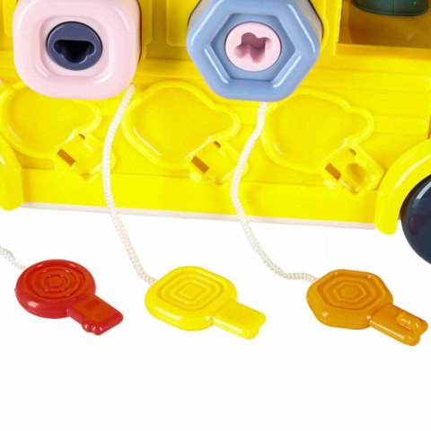 Zabawka manipulacyjna konstrukcyjna do skręcania, Autobus, wiek 3+