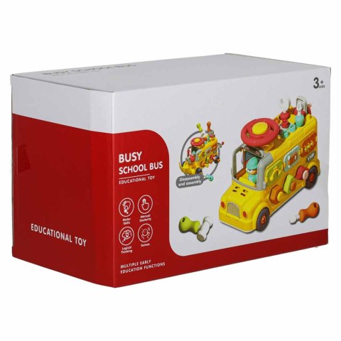 Zabawka manipulacyjna konstrukcyjna do skręcania, Autobus, wiek 3+