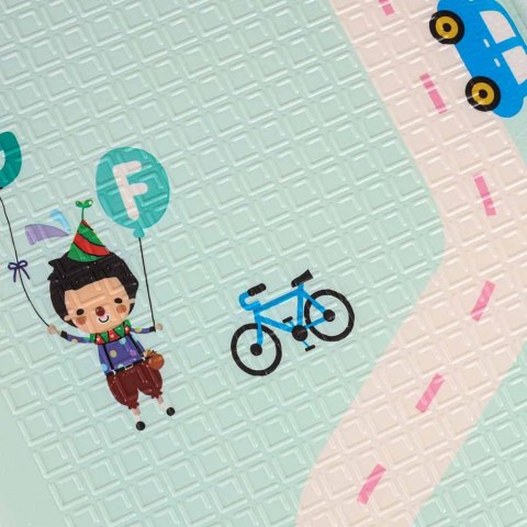 Mata piankowa składana dla dzieci niemowląt do nauki chodzenia Panda