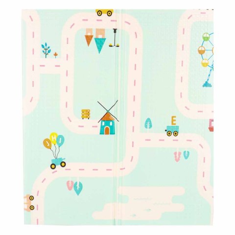 Mata piankowa składana dla dzieci niemowląt do nauki chodzenia Panda