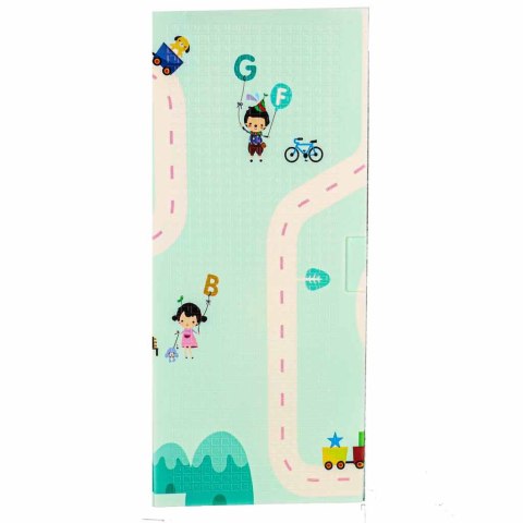 Mata piankowa składana dla dzieci niemowląt do nauki chodzenia Panda