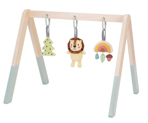 Stojak edukacyjny sensoryczny  z zabawkami dla niemowląt, zawieszki, TT 0m+