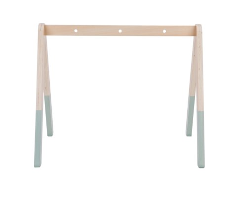 Stojak edukacyjny drewniany z zabawkami dla niemowląt, zawieszki, TT 0m+