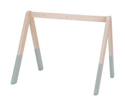 Stojak edukacyjny drewniany z zabawkami dla niemowląt, zawieszki, TT 0m+