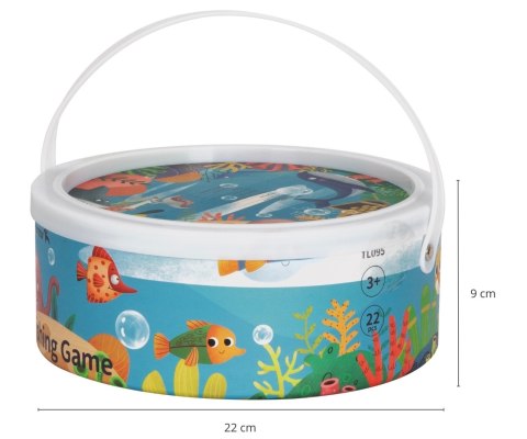 Gra łowienie rybek na magnes, zabawka zręcznościowa, Tooky Toy, wiek 3+