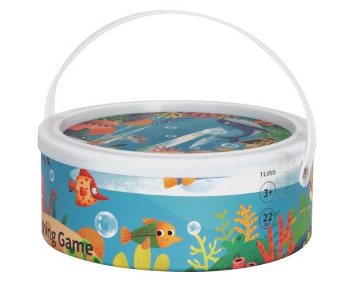 Gra łowienie rybek na magnes, zabawka zręcznościowa, Tooky Toy, wiek 3+