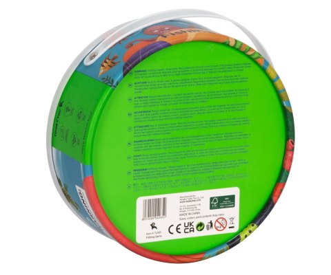 Gra łowienie rybek na magnes, zabawka zręcznościowa, Tooky Toy, wiek 3+