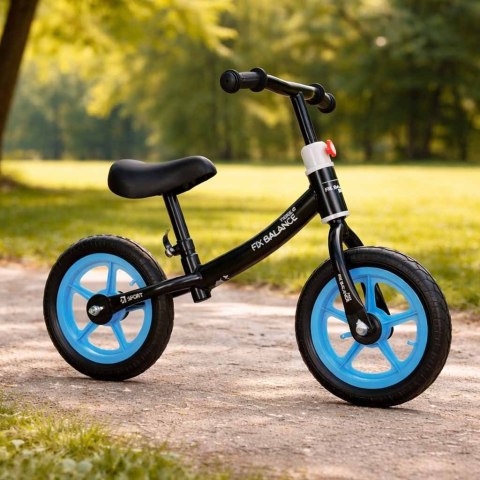 Rowerek biegowy Trike Fix Balance ultra lekki 1,8kg czarny niebieski 2+