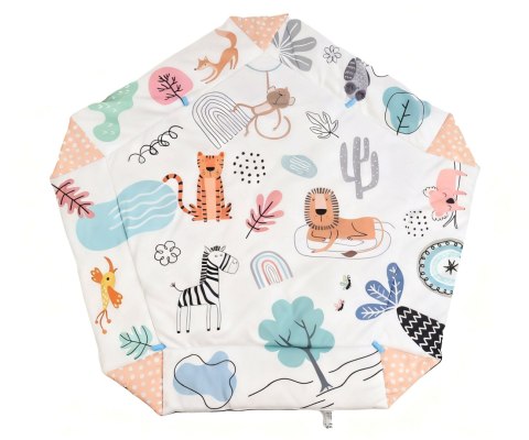 Mata edukacyjna dla noworodka niemowlaka, sensoryczna, zawieszki Czuczuś 0+