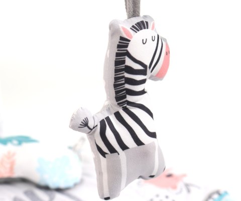 Mata edukacyjna dla noworodka niemowlaka, sensoryczna, zawieszki Czuczuś 0+