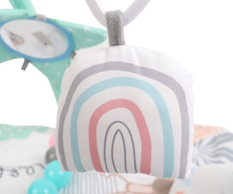 Mata edukacyjna dla noworodka niemowlaka, sensoryczna, zawieszki Czuczuś 0+