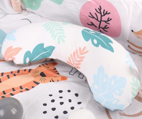 Mata edukacyjna dla noworodka niemowlaka, sensoryczna, zawieszki Czuczuś 0+