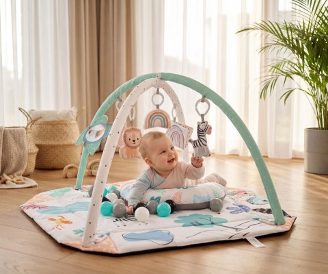 Mata edukacyjna dla noworodka niemowlaka, sensoryczna, zawieszki Czuczuś 0+