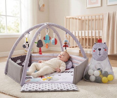 TinyMini CC9639 Mata edukacyjna Śpiący Miś