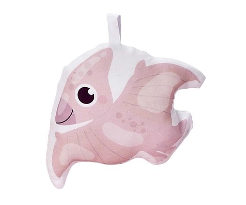 Mata edukacyjna dla noworodka niemowlaka dziewczynki, różowa, Dino 0+