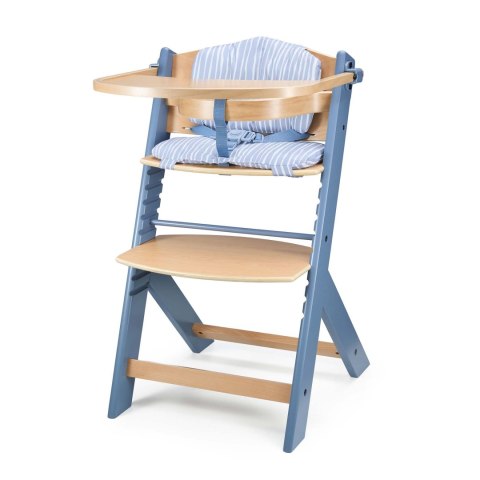 KINDERKRAFT Krzesełko do karmienia ENOCK Nordic Breeze z poduszką