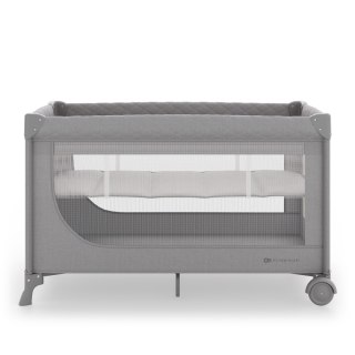 KINDERKRAFT Łóżeczko turystyczne LEODY UP grey