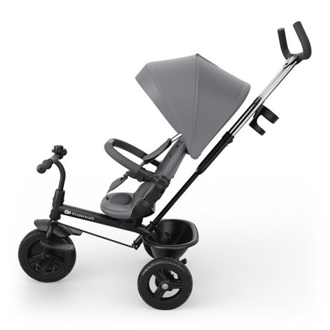 KINDERKRAFT Rowerek trójkołowy ASTON 2 PLUS Grey