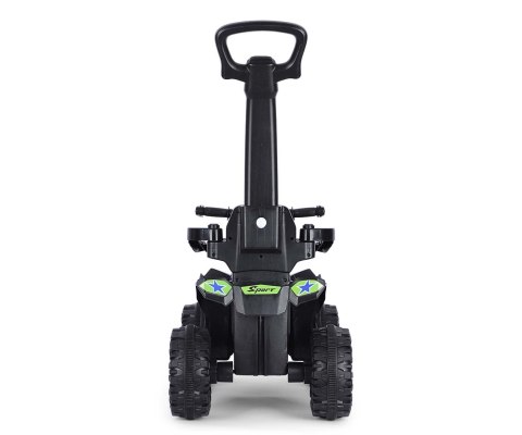 Jeździk z rączką, samochodzik dla dziecka Wild Black Milly Mally 12m+