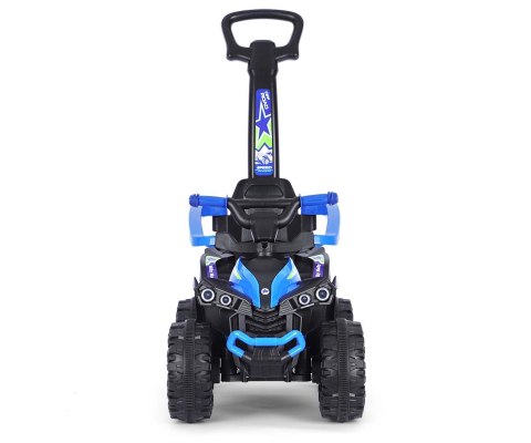 Jeździk z rączką, samochodzik dla dziecka Wild Blue Milly Mally 12m+
